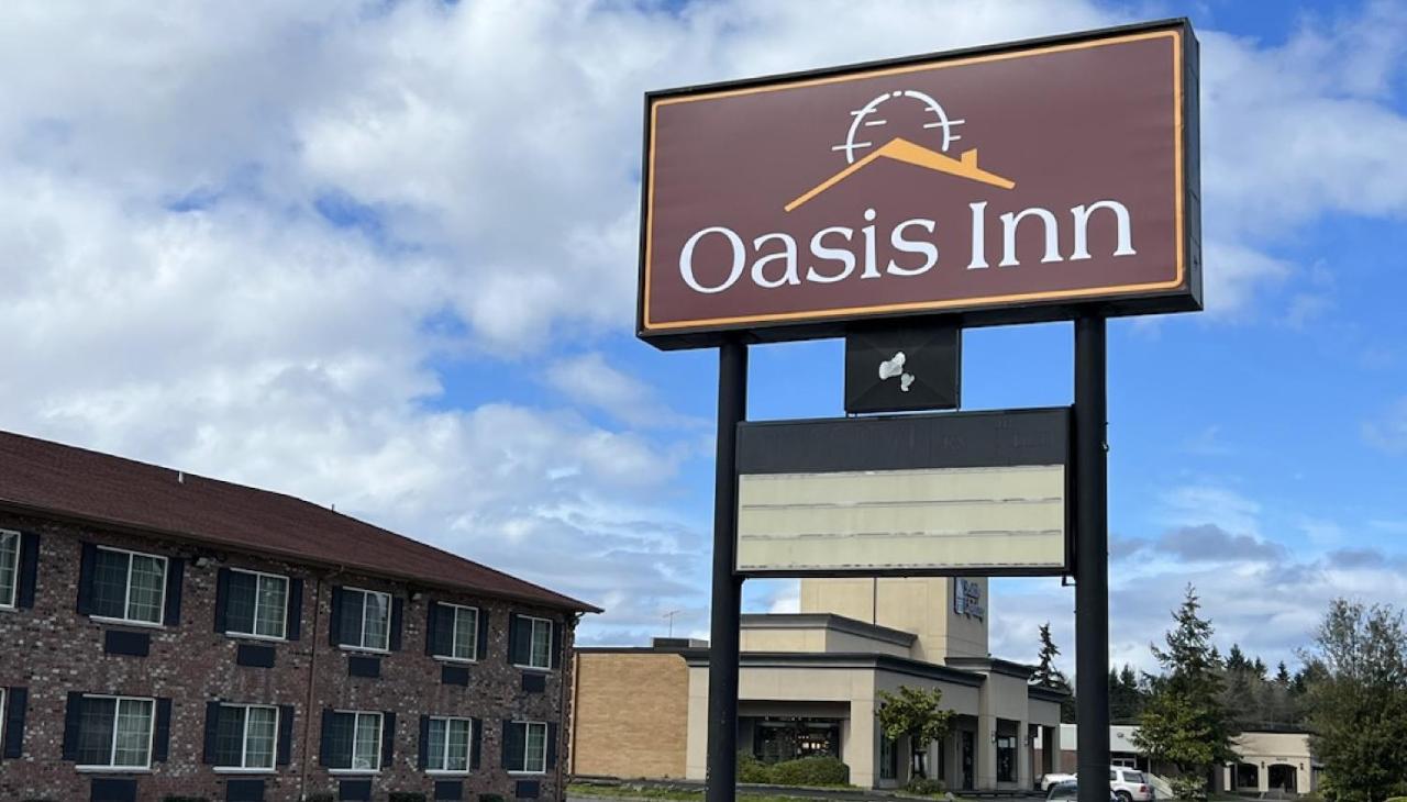Oasis Inn Tacoma Exterior foto